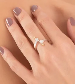 Flash Sale Anekke Anillo Corazones Plateado
