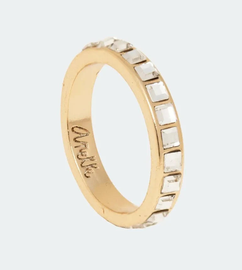 Clearance Anekke Anillo Dorado Brillante