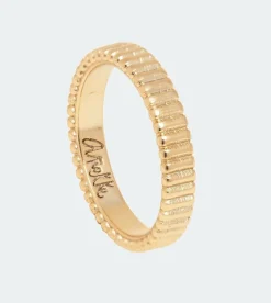 Flash Sale Anekke Anillo Dorado Textura