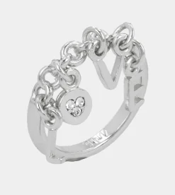 Cheap Anekke Anillo Plateado Con Letras Love