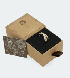 Shop Anekke Anillo Triple Dorado Jera