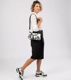 Outlet Anekke Baguette Con Asa Metalica Nature Sixties