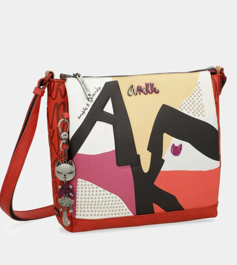 Cheap Anekke Bandolera 3 Compartimentos Fashion