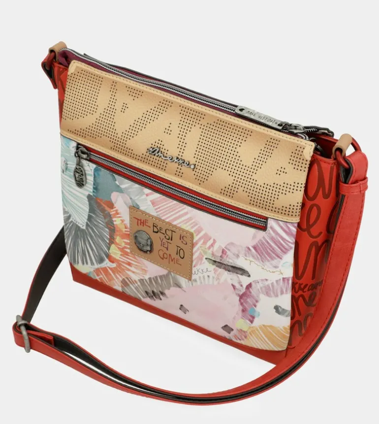 Cheap Anekke Bandolera 3 Compartimentos Fashion