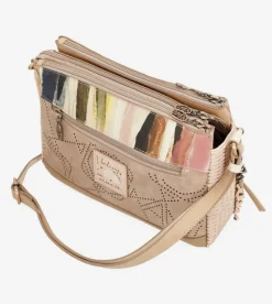 Best Sale Anekke Bandolera 3 Compartimentos Nude Studio