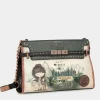 Best Sale Anekke Bandolera Con Apliques Metalicos The Forest