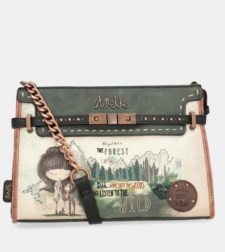 Best Sale Anekke Bandolera Con Apliques Metalicos The Forest