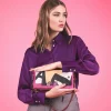 Hot Anekke Bandolera Con Asa Metalica Fashion