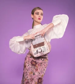 Hot Anekke Bandolera Con Asa Metalica Hollywood