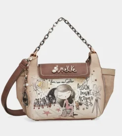 Hot Anekke Bandolera Con Asa Metalica Hollywood
