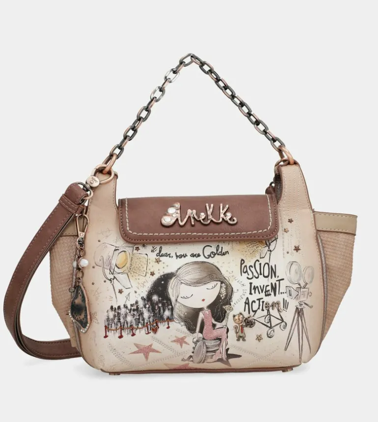 Hot Anekke Bandolera Con Asa Metalica Hollywood