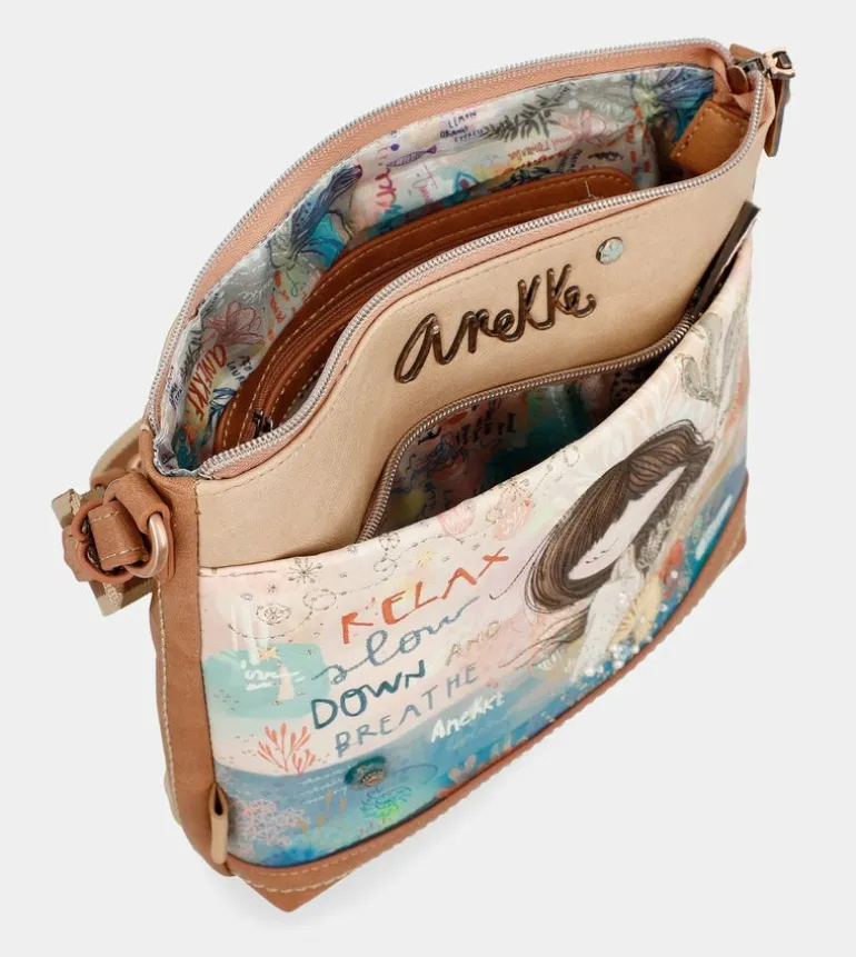 Fashion Anekke Bandolera Con Bolsillos Mediterranean