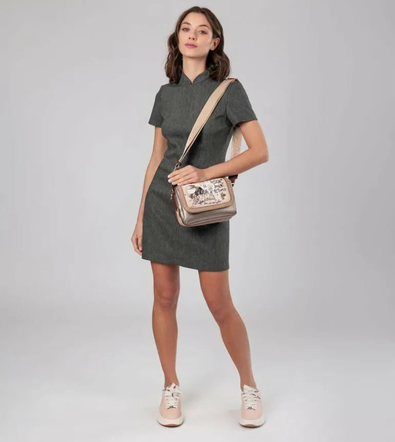 Store Anekke Bandolera Con Solapa Hollywood
