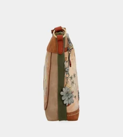 Best Anekke Bandolera Cuadrada Peace & Love Camel