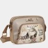 New Anekke Bandolera Doble Compartimento Hollywood