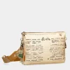 Clearance Anekke Bandolera Dorada 2 Compartimentos Nature Pachamama
