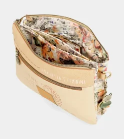 Clearance Anekke Bandolera Dorada 2 Compartimentos Nature Pachamama