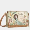 Fashion Anekke Bandolera Estampada 3 Compartimentos Amazonia