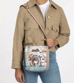 Clearance Anekke Bandolera Estampada Fun & Music