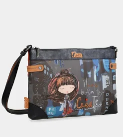 Flash Sale Anekke Bandolera Estampada Grande Contemporary