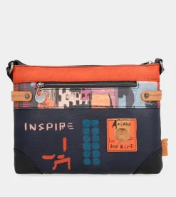 Flash Sale Anekke Bandolera Estampada Grande Contemporary