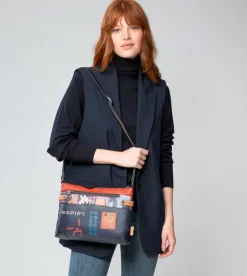 Flash Sale Anekke Bandolera Estampada Grande Contemporary
