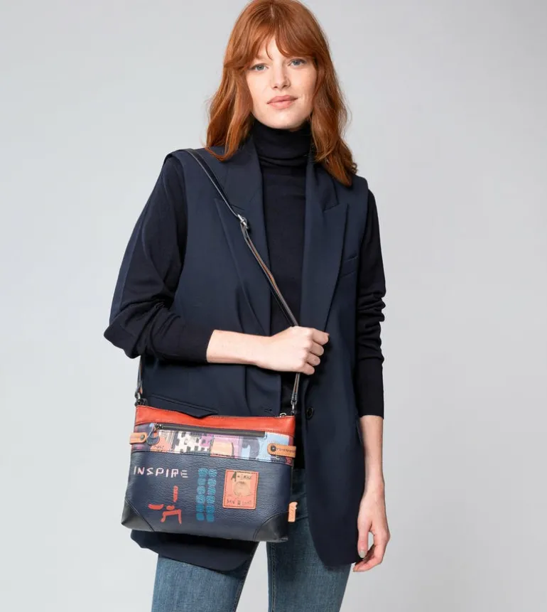 Flash Sale Anekke Bandolera Estampada Grande Contemporary