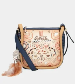Best Sale Anekke Bandolera Estampado Azul Marino Tribe