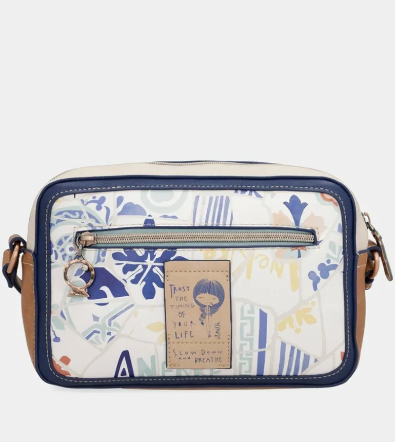 Clearance Anekke Bandolera Estampado Azulejo Sunrise