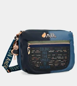 Cheap Anekke Bandolera Flexible Azul Marino Nature Pachamama