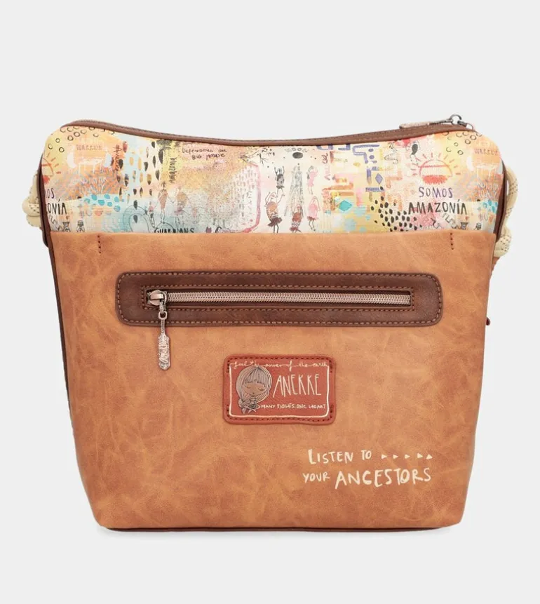 Shop Anekke Bandolera Grande Con Bolsillo Frontal Menire