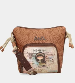 Shop Anekke Bandolera Grande Con Bolsillo Frontal Menire