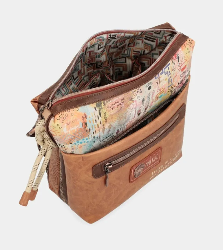 Shop Anekke Bandolera Grande Con Bolsillo Frontal Menire