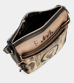 Fashion Anekke Bandolera Grande Con Bolsillos Shoen