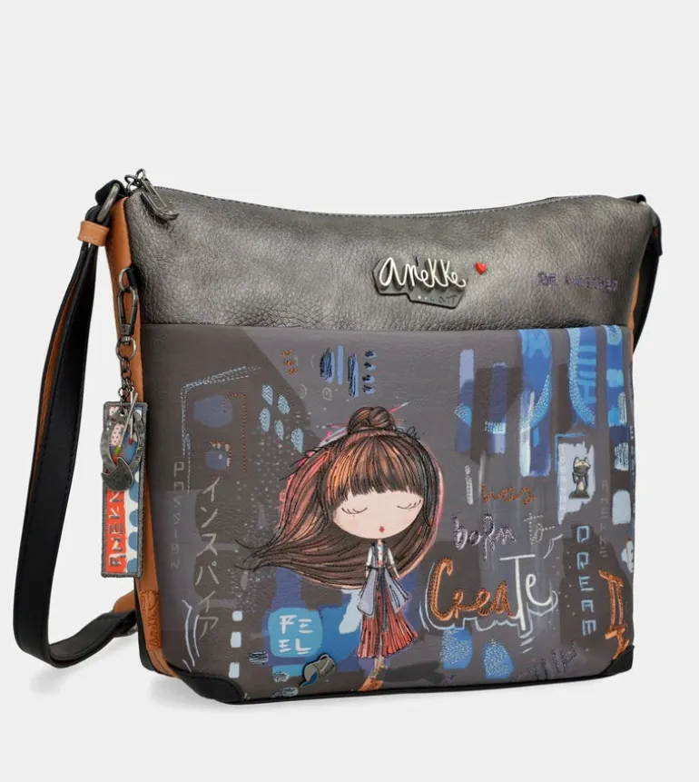 Best Anekke Bandolera Grande Estampada Contemporary