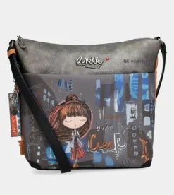 Best Anekke Bandolera Grande Estampada Contemporary
