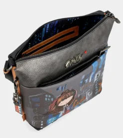 Best Anekke Bandolera Grande Estampada Contemporary