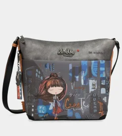 Best Anekke Bandolera Grande Estampada Contemporary