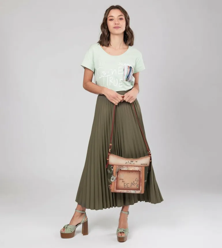Online Anekke Bandolera Grande Flowers