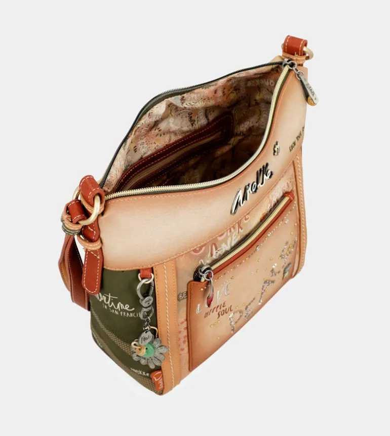 Online Anekke Bandolera Grande Flowers