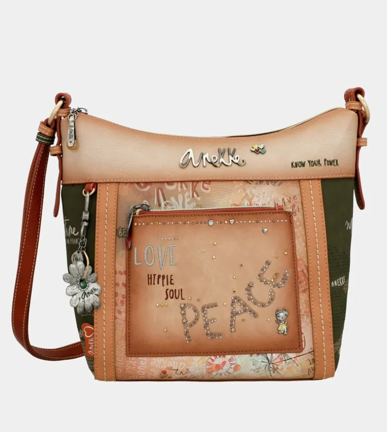 Online Anekke Bandolera Grande Flowers