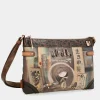Sale Anekke Bandolera Marron Shoen