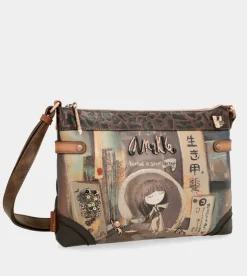 Sale Anekke Bandolera Marron Shoen