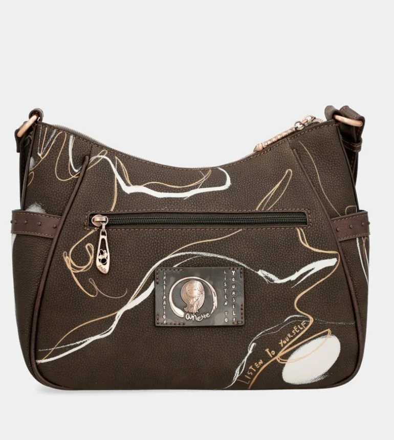 Best Anekke Bandolera Mediana Marron Nature Shodo