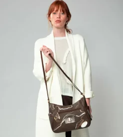 Best Anekke Bandolera Mediana Marron Nature Shodo