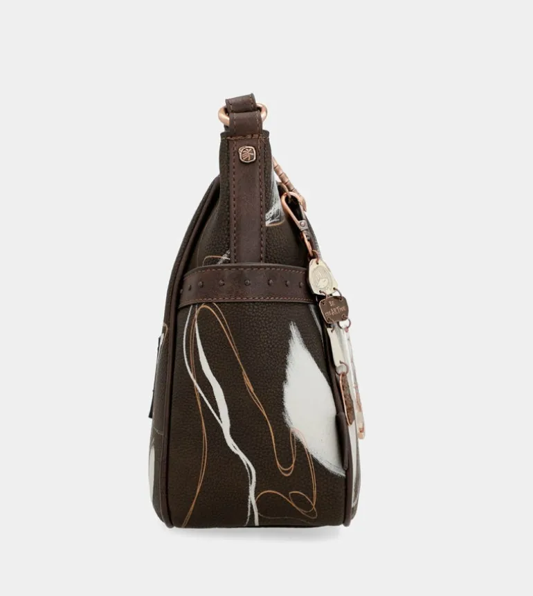 Best Anekke Bandolera Mediana Marron Nature Shodo