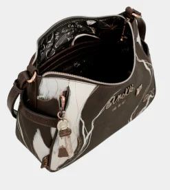 Best Anekke Bandolera Mediana Marron Nature Shodo