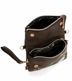 Cheap Anekke Bandolera Pequena Marron Nature Shodo