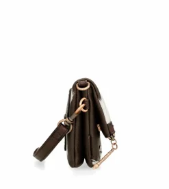 Cheap Anekke Bandolera Pequena Marron Nature Shodo