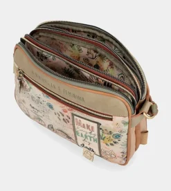Best Sale Anekke Bandolera Rectangular 3 Compartimentos Amazonia